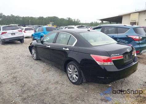 2012 Honda Accord 3.5 Ex-L из США, поврежденный, VIN 1HGCP3F82CA028227